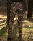 Жіночі брюки карго тактичні BEZET Воїн камуфляж - XL - зображення 7