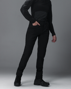 Жіночі брюки карго тактичні BEZET Капелан чорний - XS - зображення 6