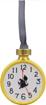 Ялинкова прикраса Half Moon Bay Disney Аліса в Країні Чудес Золотий годинник (5055453493546) - зображення 1
