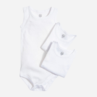 Набір дитячих боді-майок 3 шт для новонароджених Cool Club BUU1500775-00 68 см Білий (5902568426085) - зображення 1