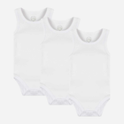 Komplet body-koszulek dziecięcych 3 szt dla noworodków Cool Club BUU1602071-00 50 cm Biały (5902568659605) - obraz 1