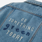 Дитяча джинсова куртка для дівчинки Cool Club CJG2410626 134 см Блакитна (5903977132352) - зображення 4