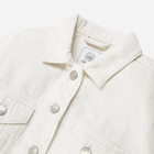 Підліткова джинсова куртка для дівчинки Cool Club CJG2422096 170 см Біла (5903977252531) - зображення 3