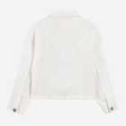 Підліткова джинсова куртка для дівчинки Cool Club CJG2422096 152 см Біла (5903977252500) - зображення 2