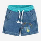 Дитячий літній костюм (футболка + шорти джинсові) для хлопчика Cool Club LCB2402528-00 98 см Різнокольоровий (5903977311528) - зображення 3