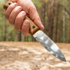 Туристический Нож из Углеродистой Стали с ножнами B1 CSH BPS Knives - Нож для рыбалки, охоты, походов, пикника - изображение 8