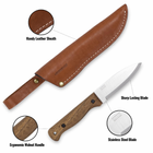 Туристический Нож из Нержавеющей Стали с ножнами B1 SSH BPS Knives - Нож для рыбалки, охоты, походов, пикника - изображение 3