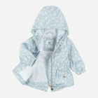 Дитяча демісезонна куртка-парка для дівчинки Cool Club COG2402288 86 см Блакитна (5903977254887) - зображення 3