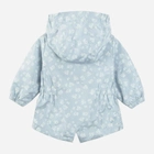 Дитяча демісезонна куртка-парка для дівчинки Cool Club COG2402288 80 см Блакитна (5903977254870) - зображення 2