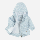 Дитяча демісезонна куртка-парка для дівчинки Cool Club COG2402288 74 см Блакитна (5903977254863) - зображення 3