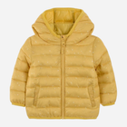 Дитяча демісезонна куртка для дівчинки Cool Club COG2400662 68 см Жовта (5903977224347) - зображення 1