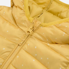 Дитяча демісезонна куртка для дівчинки Cool Club COG2400662 68 см Жовта (5903977224347) - зображення 4