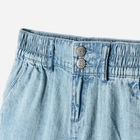 Spodenki jeansowe młodzieżowe dla dziewczynki Cool Club CJG2423446 140 cm Niebieskie (5903977323033) - obraz 3