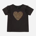 Дитяча футболка для дівчинки Cool Club CCG2401239 92 см Графітова (5903977182739) - зображення 3
