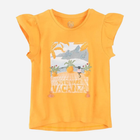 Koszulka dziecięca dla dziewczyki Cool Club CCG2412612 116 cm Żółta (5903977309129) - obraz 3