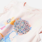 Дитяча футболка для дівчинки Cool Club CCG2413388 128 см Світло-рожева (5903977343796) - зображення 2