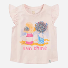 Дитяча футболка для дівчинки Cool Club CCG2413388 134 см Світло-рожева (5903977343802) - зображення 1