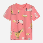 Koszulka dziecięca dla dziewczynki Cool Club CCG2410145 122 cm Koralowa (5903977123916) - obraz 1