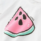 Дитяча футболка для дівчинки Cool Club CCG2412708 128 см Біла (5903977309235) - зображення 2