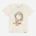 Koszulka dziecięca dla dziewczyki Cool Club CCG2412610 134 cm Ecru (5903977309068) - obraz 3