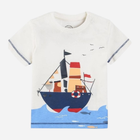 Дитяча футболка для хлопчика Cool Club CCB2401792 62 см Біла (5903977262325) - зображення 3