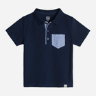 Дитяча футболка-поло для хлопчика Cool Club CCB2410968 110 см Синя (5903977202062) - зображення 4