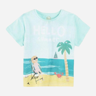 Дитяча футболка для дівчинки Cool Club CCG2413384 98 см Бірюзова (5903977343581) - зображення 1