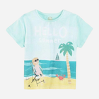 Дитяча футболка для дівчинки Cool Club CCG2413384 98 см Бірюзова (5903977343581) - зображення 4