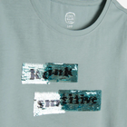 Підліткова футболка для дівчинки Cool Club CCG2420897 140 см Бірюзова (5903977189301) - зображення 3