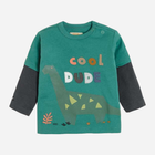 Дитяча футболка з довгими рукавами для хлопчика Cool Club CCB2300978 86 см Зелена (5903977008237) - зображення 3