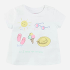 Набір дитячих футболок 3 шт для дівчинки Cool Club CCG2403249-00 86 см Різнокольоровий (5903977346988) - зображення 2
