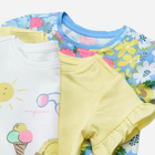 Набір дитячих футболок 3 шт для дівчинки Cool Club CCG2403249-00 86 см Різнокольоровий (5903977346988) - зображення 4