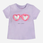 Дитяча футболка для дівчинки Cool Club CCG2402158 68 см Світло-фіолетова (5903977258496) - зображення 3