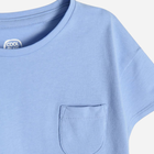 Дитяча футболка для дівчинки Cool Club CCG2420834 134 см Блакитна (5903977180193) - зображення 5