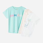 Набір підліткових футболок 3 шт для дівчинки Cool Club CCG2423304-00 158 см Різнокольоровий (5903977351951) - зображення 8