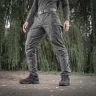 Тактичні штани M-Tac Conquistador Gen I Flex Dark Grey з місцем під вставки-наколінники Розмір 30/34 - зображення 4