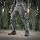 Тактичні штани M-Tac Conquistador Gen I Flex Dark Grey з місцем під вставки-наколінники Розмір 42/32 - зображення 4
