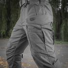 Тактичні штани M-Tac Conquistador Gen I Flex Dark Grey з місцем під вставки-наколінники Розмір 42/32 - зображення 6