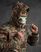 Зимовий тактичний костюм софтшел single sword jumper подвійний фліс XXL - зображення 8
