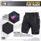 M-Tac шорты Aggressor Summer Flex Black 3XL - изображение 4