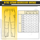M-Tac брюки Aggressor Vintage Coyote Brоwn 34/34 - изображение 6