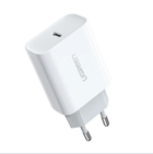 Мережевий зарядний пристрій Ugreen Qualcomm 20W Quick charge 4.0 PD 3.0 White (CD137)