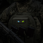 M-Tac нашивка Cat Eyes Laser Cut Ranger Green/Yellow/Blue/GID - зображення 4