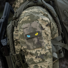 M-Tac нашивка Cat Eyes Laser Cut Ranger Green/Yellow/Blue/GID - зображення 11