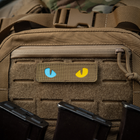 Нашивка M-Tac Laser Eyes Cut Coyote/Yellow/Blue/GID Cat - изображение 5