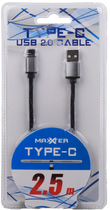 Kabel Maxxter ACT-USB2-AMCM-2.5M (ACT-USB2-AMCM-2.5M) - obraz 4