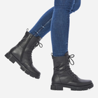 Жіночі зимові черевики високі Rieker RIEY7116-00 38 Чорні (4060596832467) - зображення 8