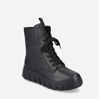 Жіночі зимові черевики високі Rieker RIEY3501-00 40 Чорні (4061811004850) - зображення 2