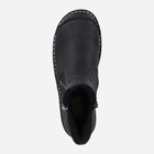 Жіночі зимові черевики низькі Rieker RIE73357-00 39 Чорні (4061811026913) - зображення 9