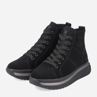 Жіночі зимові черевики низькі Rieker REVW0960-00 37 Чорні (4061811127825) - зображення 4